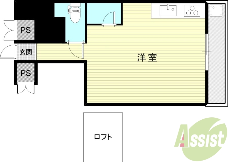 3階の間取り図