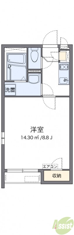 代表的な間取のため実際の間取とは異なる場合があります