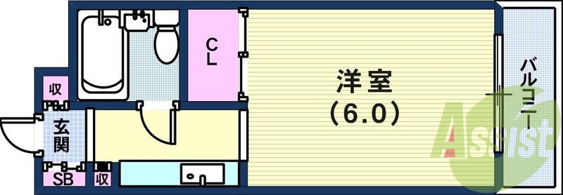 3階の間取り図