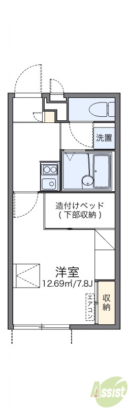 1階の間取り図