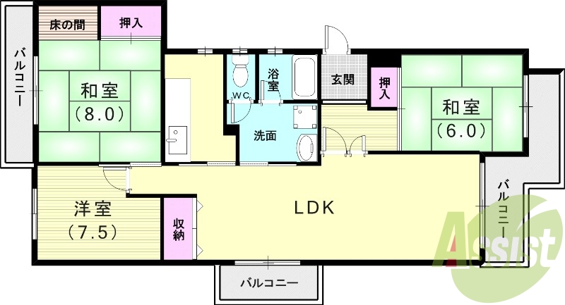 間取図