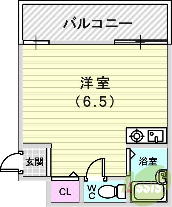 使いやすい間取りです。