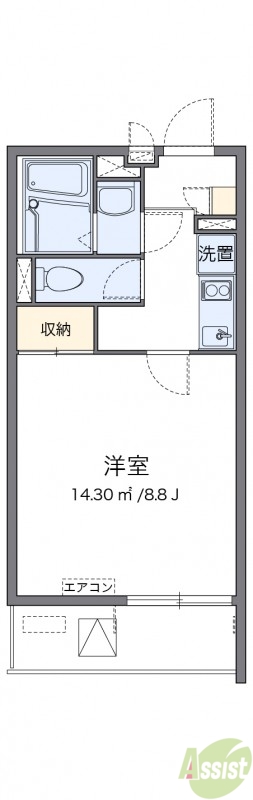 代表的な間取のため実際の間取とは異なる場合があります