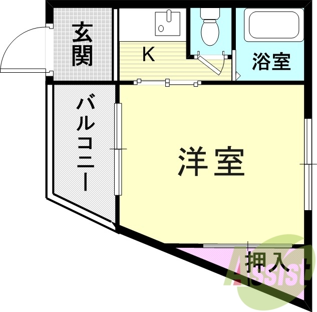 3階の間取り図