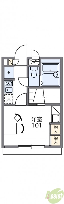 代表的な間取のため実際の間取とは異なる場合があります