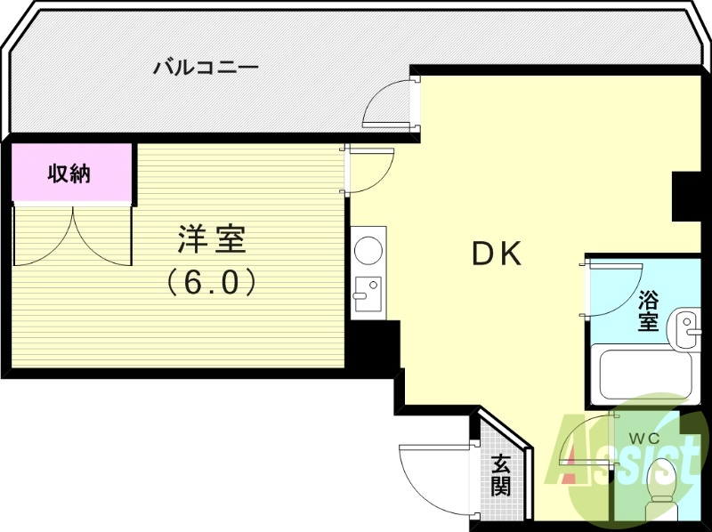 使いやすい間取りです
