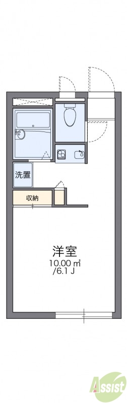 1階の間取り図