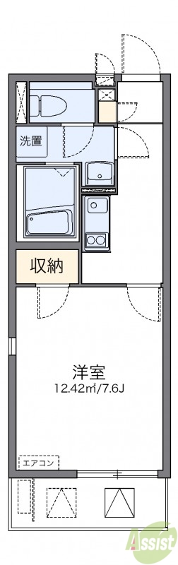 代表的な間取のため実際の間取とは異なる場合があります