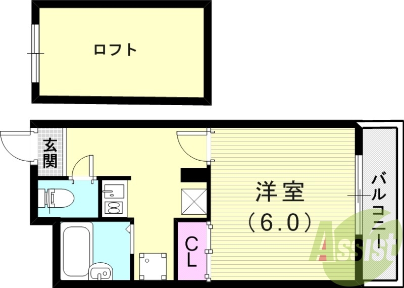 3階の間取り図