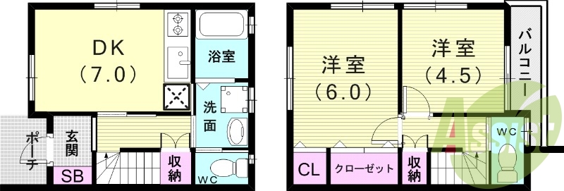 間取図