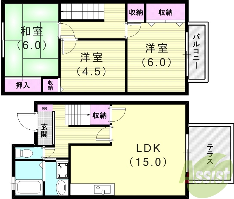 間取図