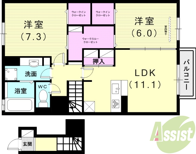 間取図