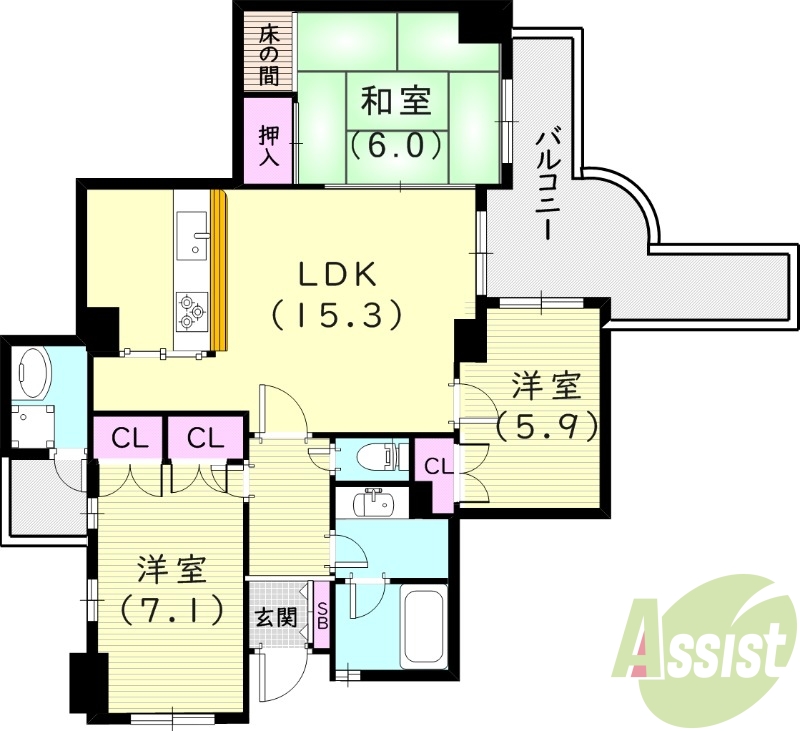 間取図