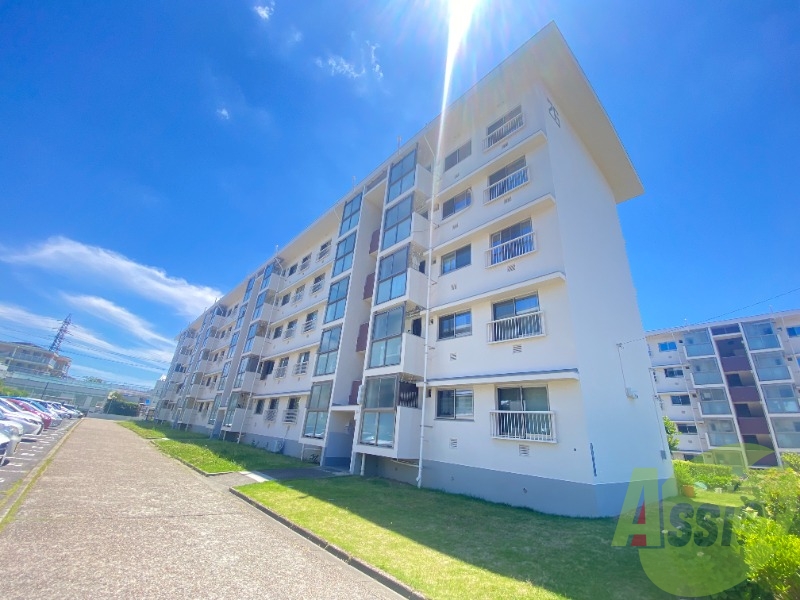 狩口台住宅26号棟の外観
