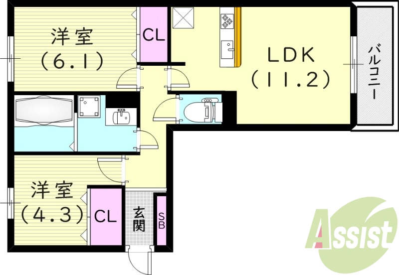 間取図