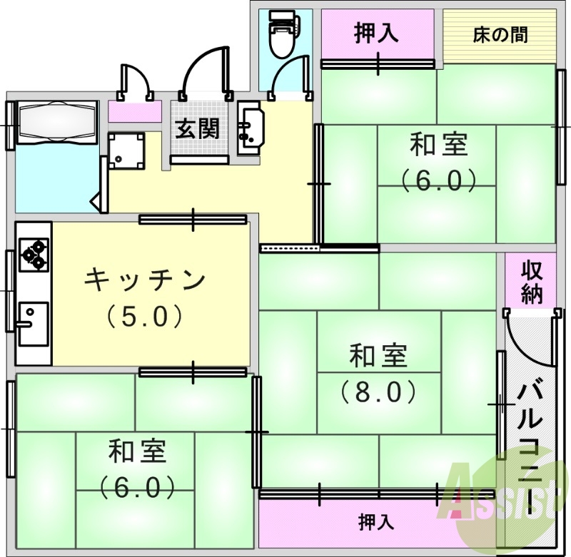 間取図