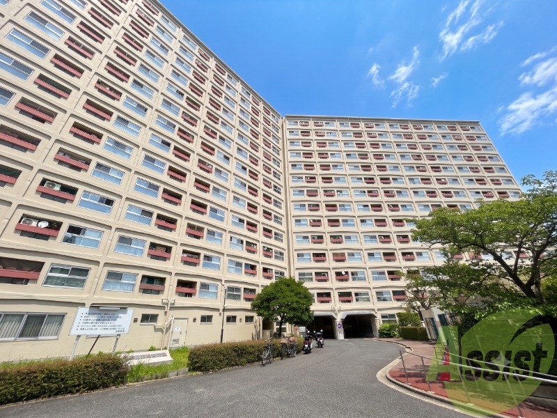 夢野ハイタウン1号棟の外観