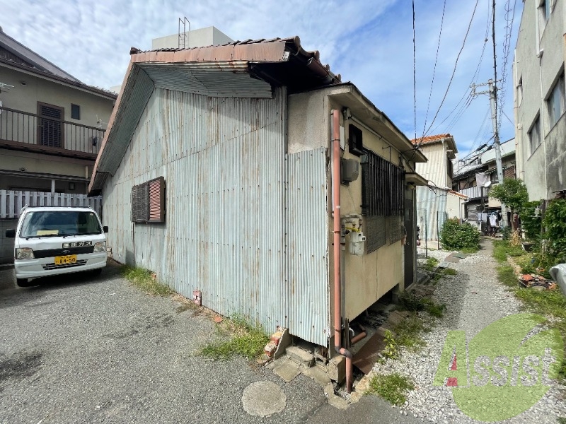 上庄通３丁目借家の外観