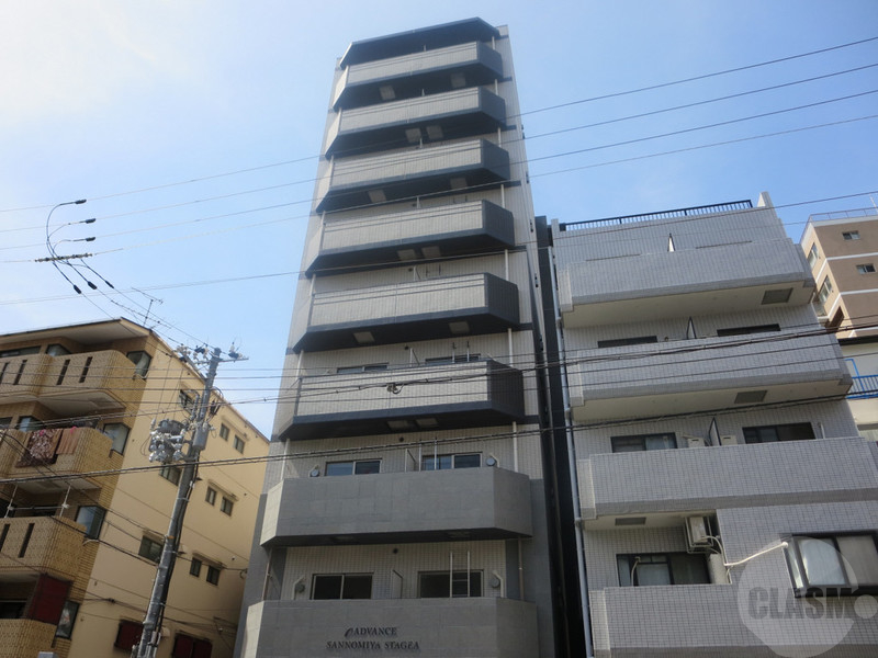 アドバンス三宮ステージアの外観