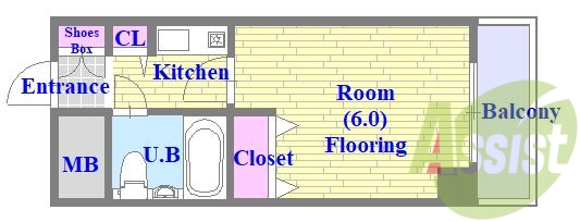 10階の間取り図