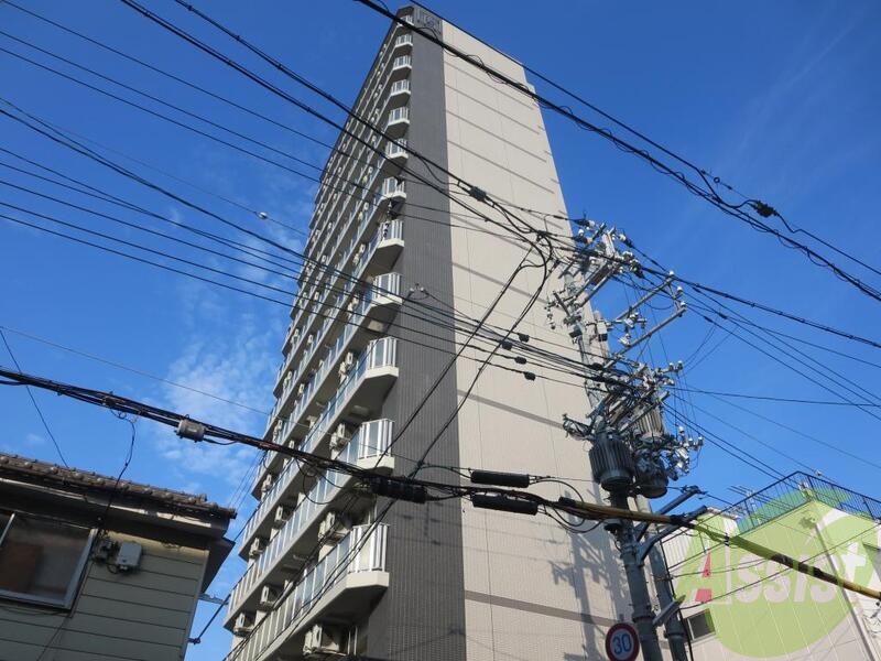 エステムコート三宮EASTⅢラヴィッサの外観