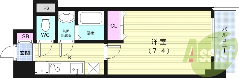 10階の間取り図