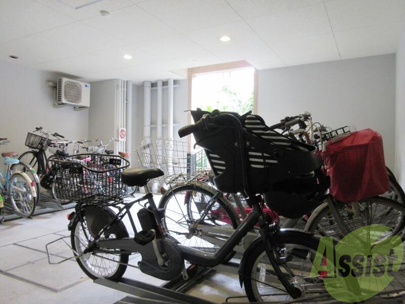 駐輪場です。 駐輪場です。