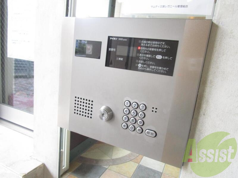 オートロックです。 オートロックです。