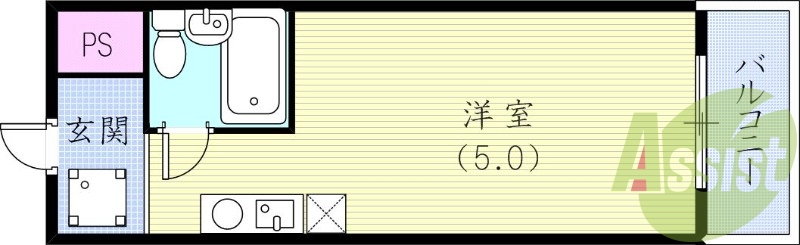11階の間取り図