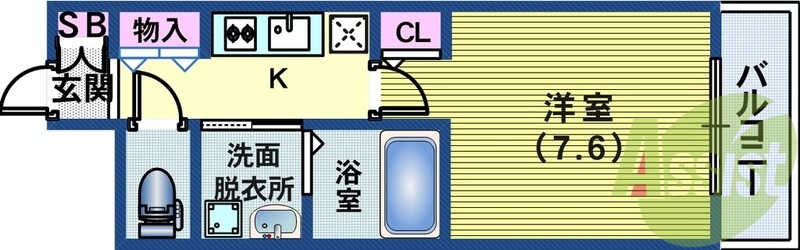 使いやすそうな間取ですね。