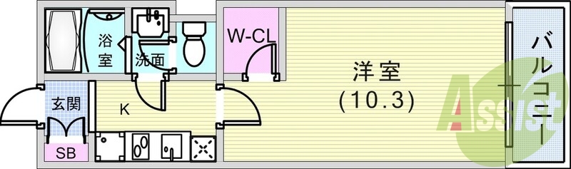 静閑で、豊かな暮らしの環境に恵まれています