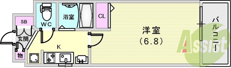 小型犬2匹まで飼育可能です