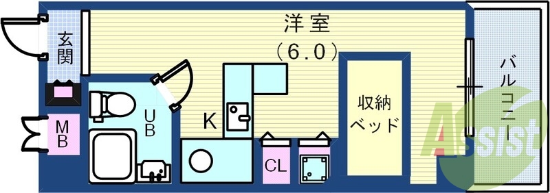 9階の間取り図