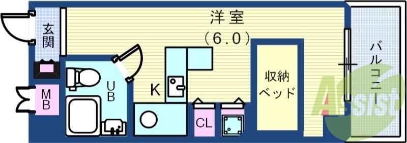 3階の間取り図