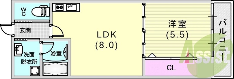 実際に見ていただいたほうが広く感じます