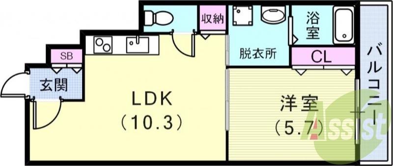 間取図