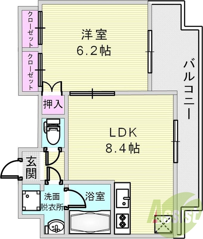 13階の間取り図