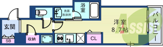 使いやすい間取りです。