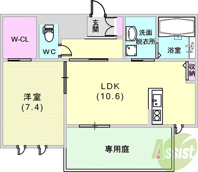 使いやすい間取です!