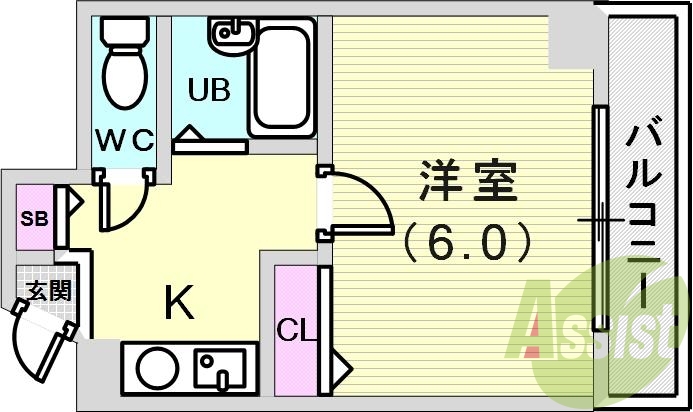 3階の間取り図