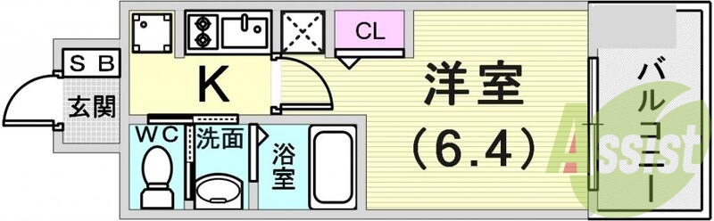 使いやすい間取りですよ