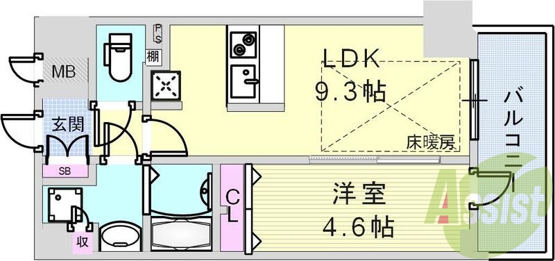 人気の間取りですよー♪