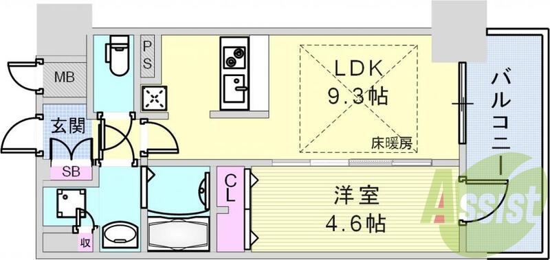 人気の間取りですよー♪