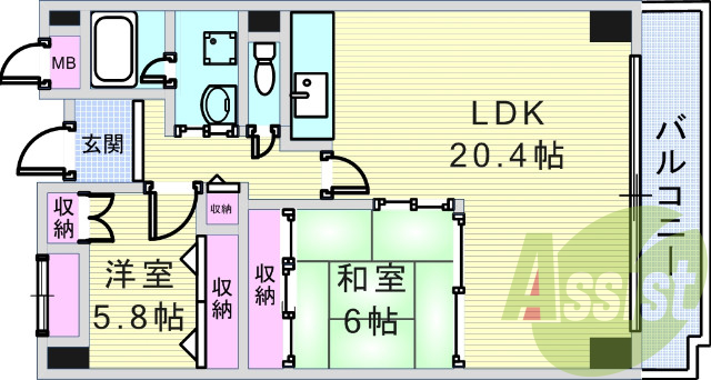 間取図