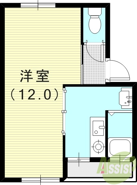 3階の間取り図