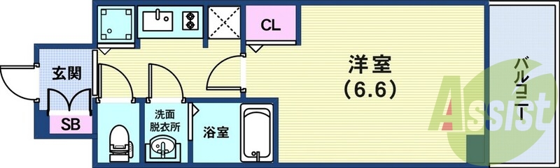 14階の間取り図