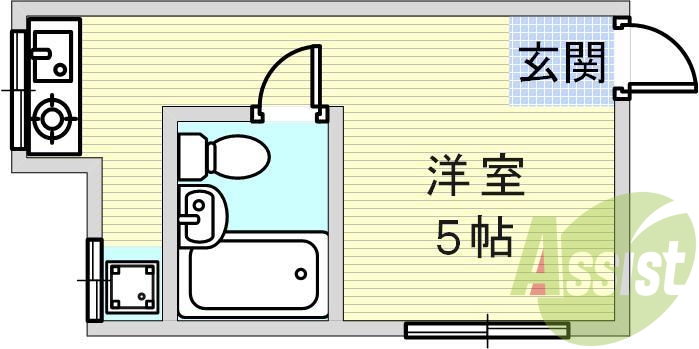 1階の間取り図