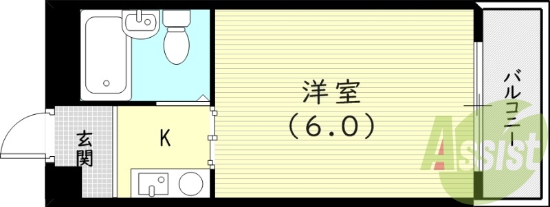 7階の間取り図