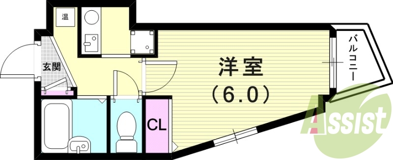 5階の間取り図