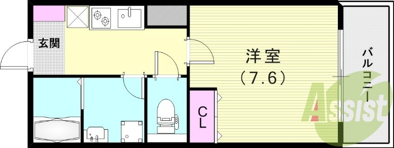 3階の間取り図